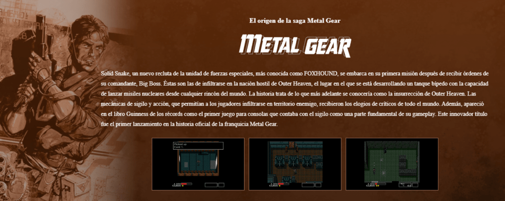 Metal Gear Solid: Master Collection Vol. 1 1