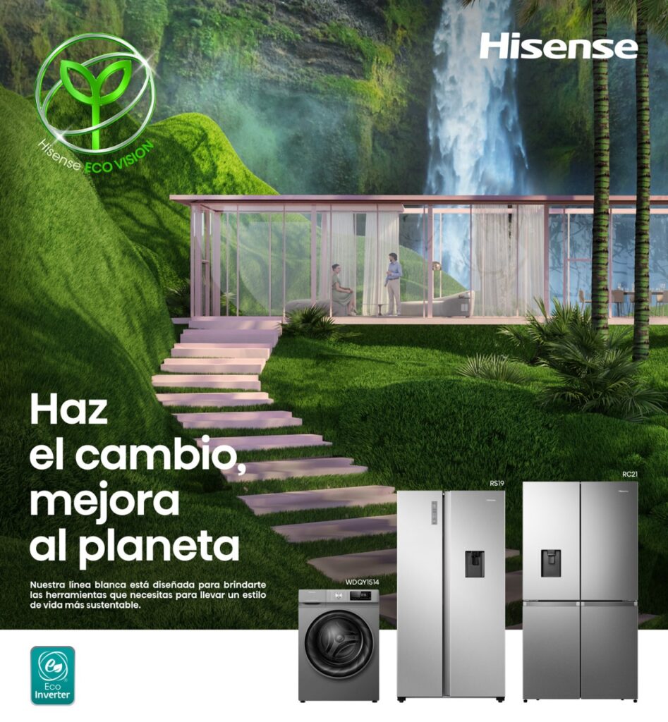Hisense eco vision sostenible