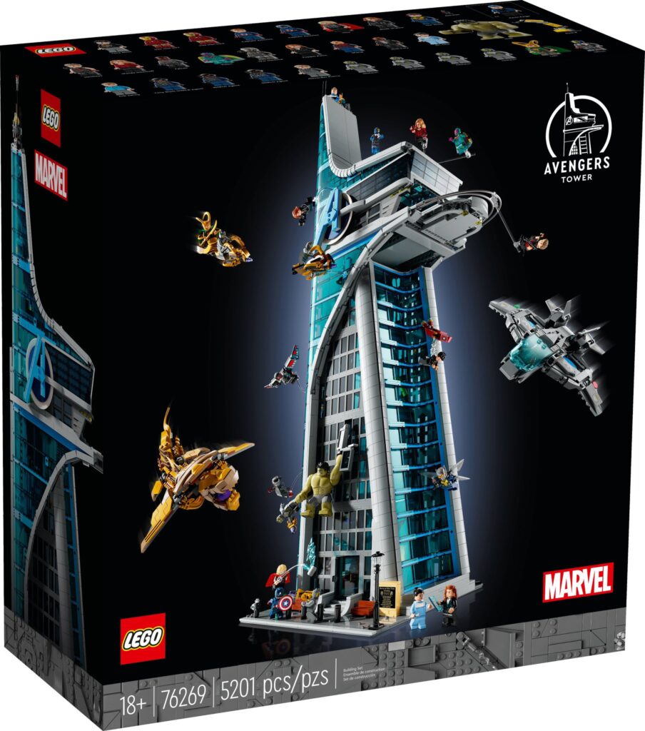 LEGO Marvel torre vengadores