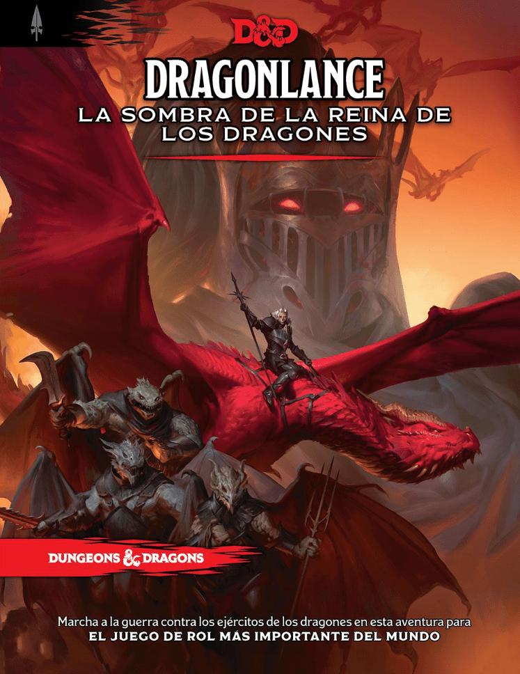 DnD Dragonlance reina dragones
