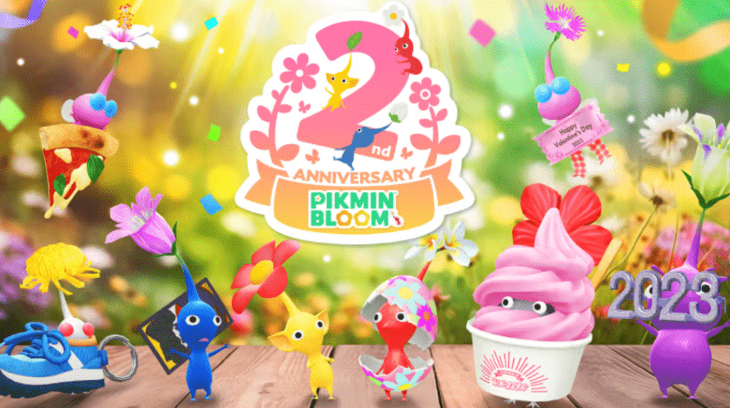 Pikmin bloom 2° aniversario