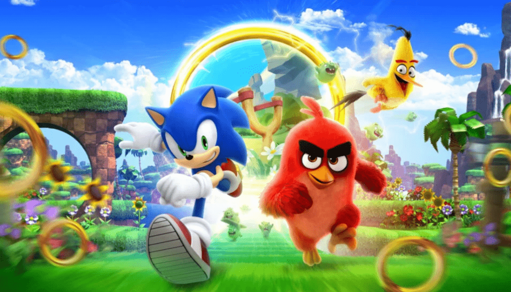 Sonic y Angry Birds juegos móviles