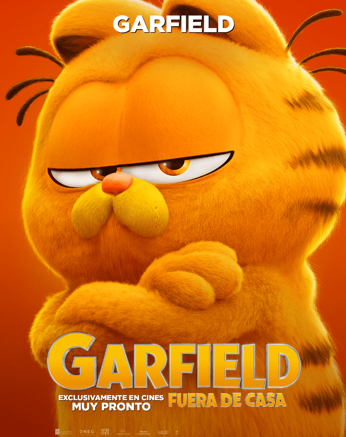 pósters Garfield fuera de casa