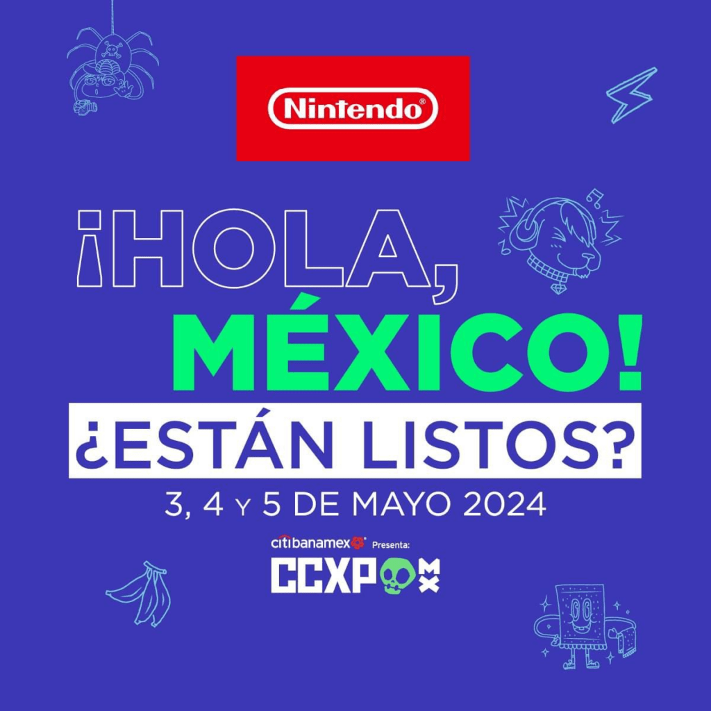 CCXP México 2024 Nintendo