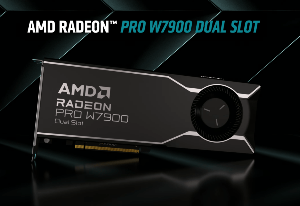 AMD Radeon Pro W7900 disponible