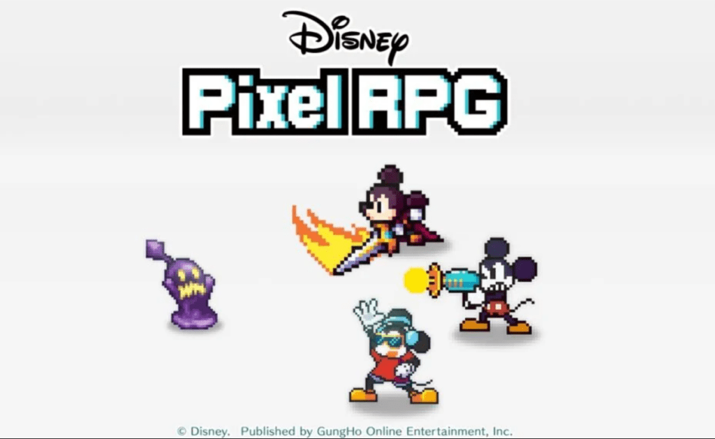 Disney Pixel RPG móviles