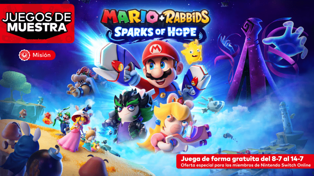 Mario + Rabbids Switch online