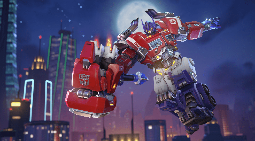 overwatch transformers optimus prime