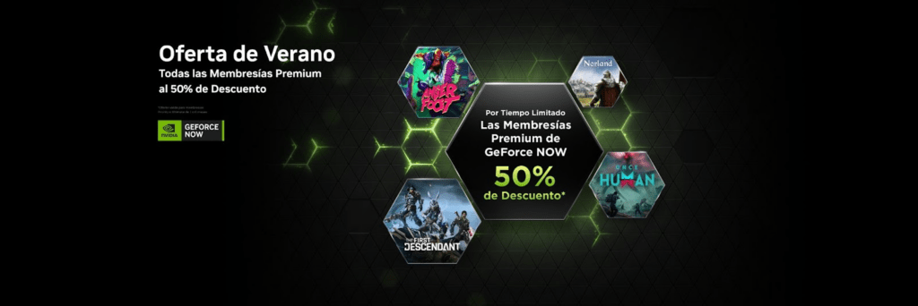 GeForce NOW descuento