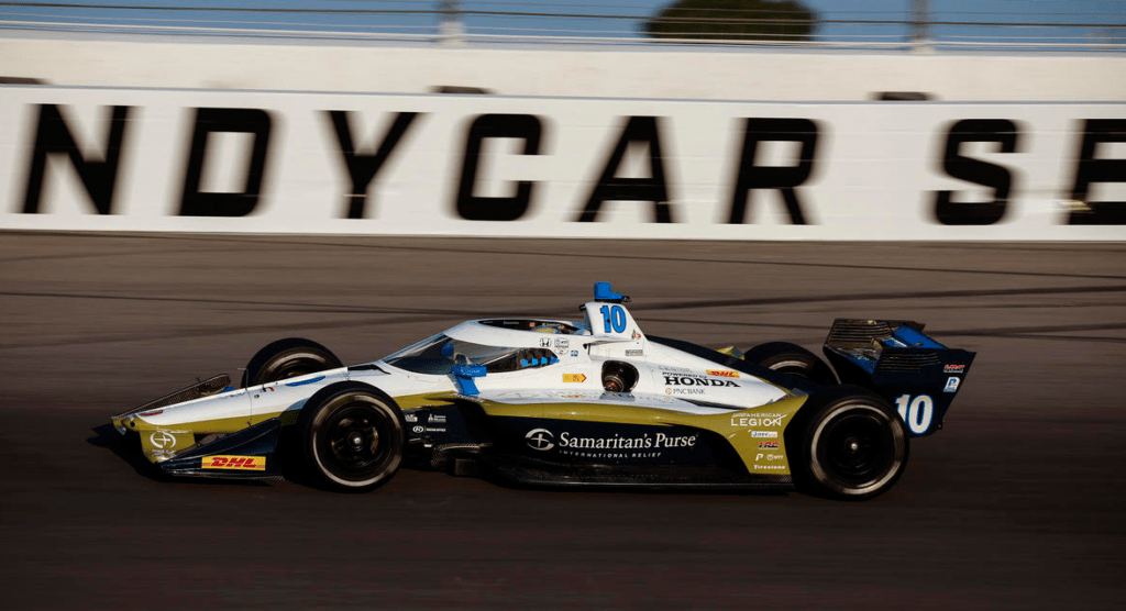 linus lundqvist podio indycar