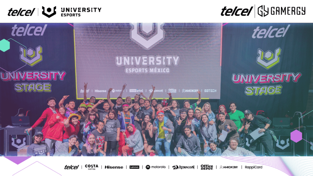 telcel university esports gamergy