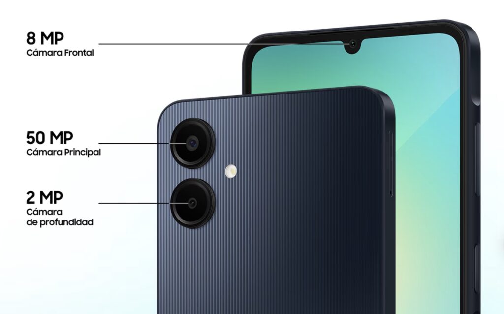 Galaxy A06 cámaras