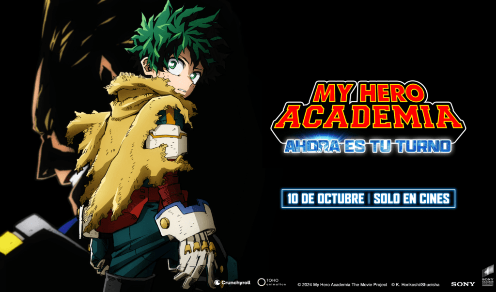 My Hero Academia: Ahora es tu turno cines