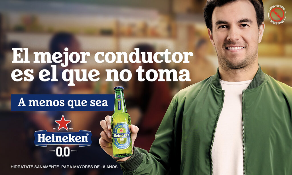 Heineken Checo Pérez