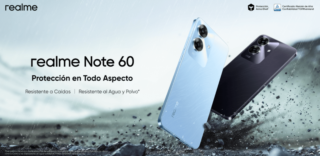 realme Note 60 México