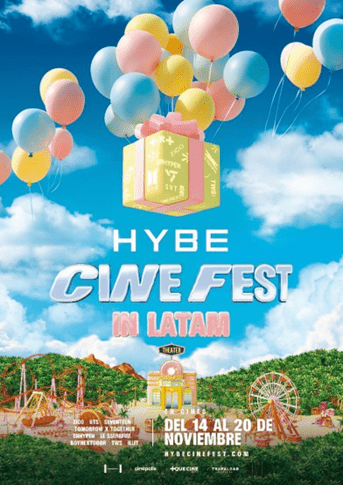 Hybe Cine Fest Latam Cinépolis