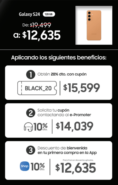 descuentos Samsung