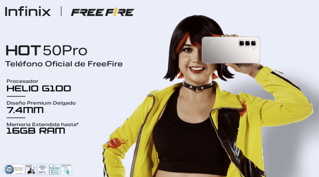 Infinix y Free Fire 