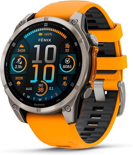 Garmin Fenix 8 Zafiro 47mm - Prime Day 2025