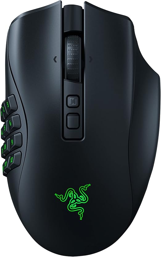 Razer Naga V2 Pro: El mejor aliado para MMOs - Los mejores mouse gamer 2025