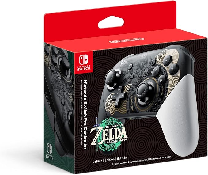 Nintendo Switch Pro Controller - Edición Zelda - gadgets gamer