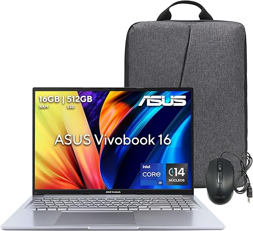 ASUS Laptop Vivobook 16 - opciones tech