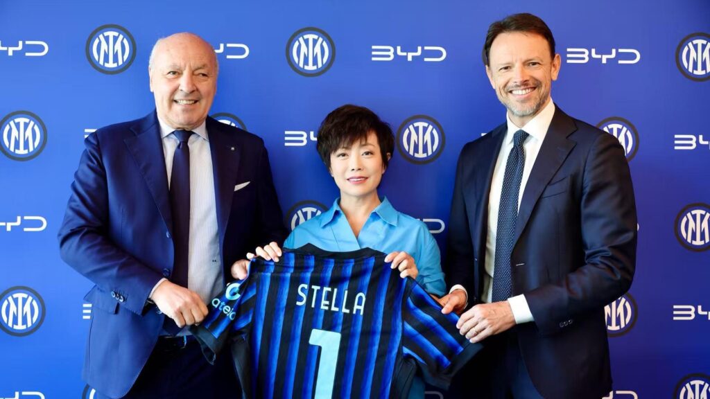 BYD e Inter de Milán