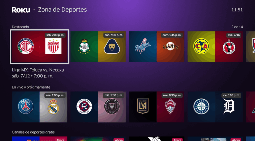 Zona de Deportes