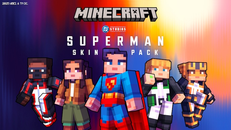 Superman x Minecraft