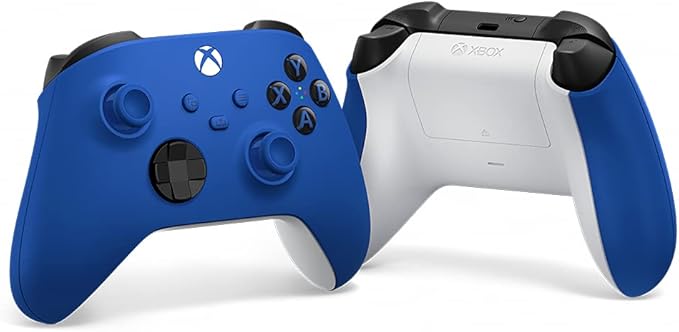 Control Shock Blue para Xbox Series X|S, Xbox One, y dispositivos Windows - día del gamer