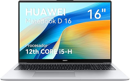 HUAWEI Thin & Light MateBook D 16 - laptops que complementan