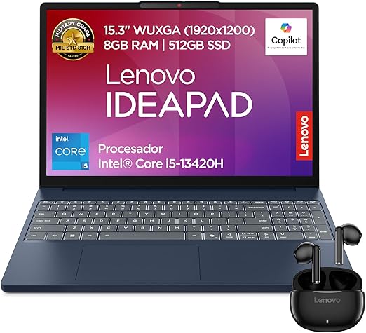Lenovo Laptop IdeaPad Slim 3 - innovación a tu alcance.