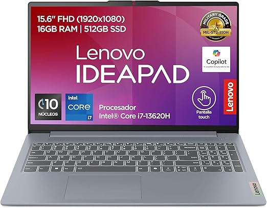 Lenovo Laptop IdeaPad Slim 3 - laptops que complementan