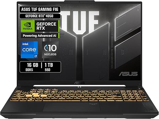 ASUS Laptop TUF Gaming F16 - actualiza tu hogar