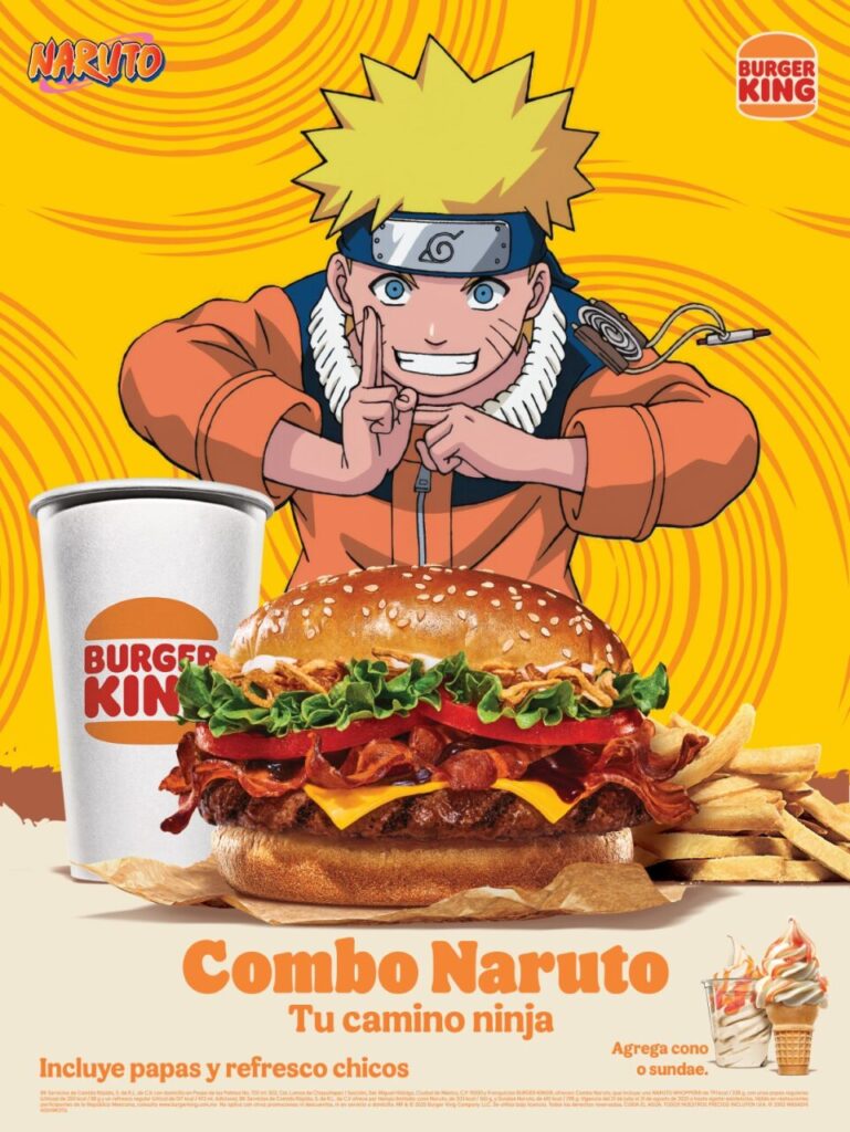 naruto x burger king