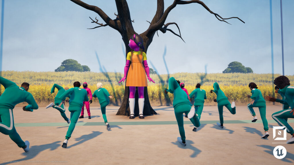 Fortnite x El juego del calamar