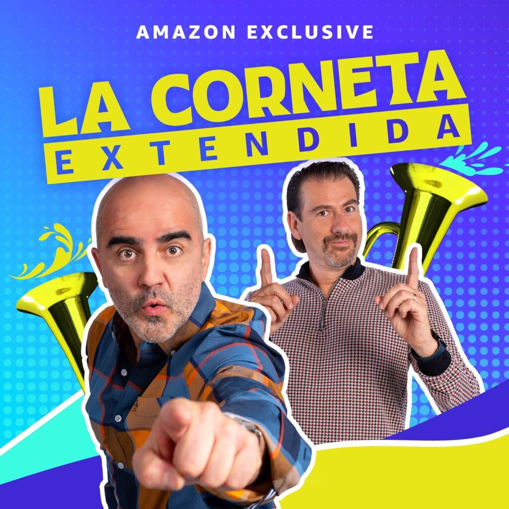 la corneta extendida