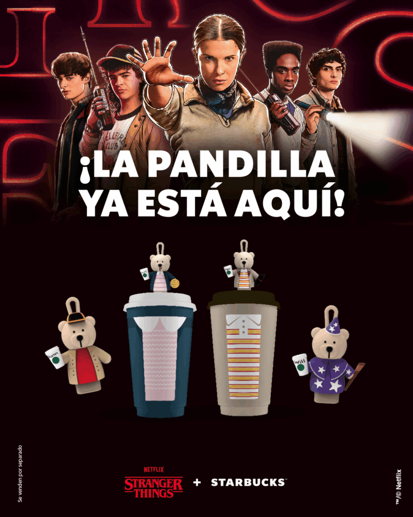 starbucks x stranger things