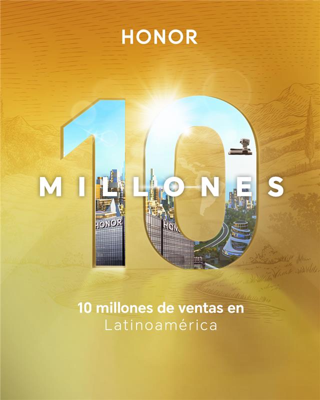 honor celebra 10 millones de smartphones vendidos