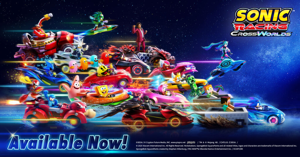 sonic racing crossworlds personajes