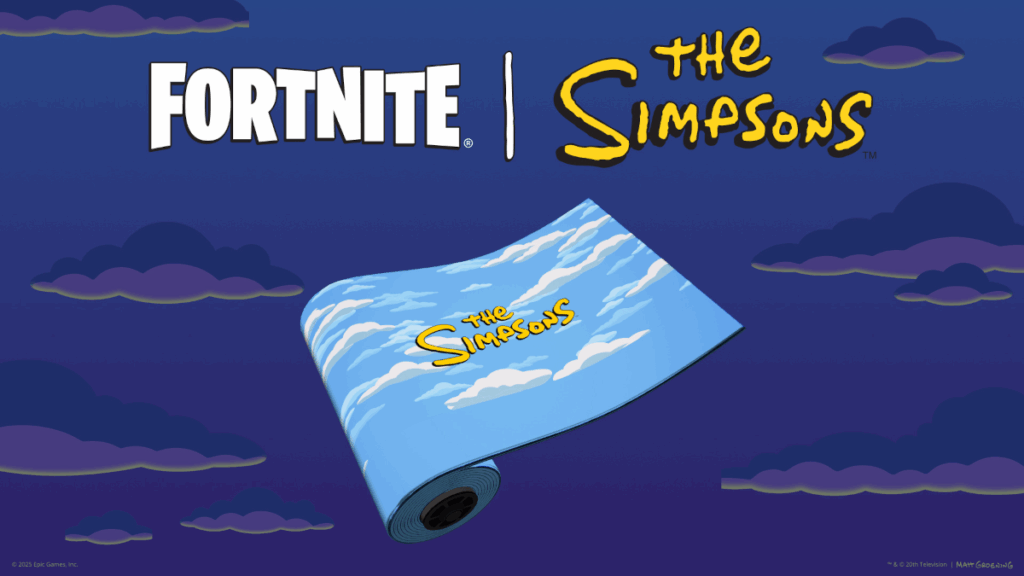Fortnite y Los Simpson