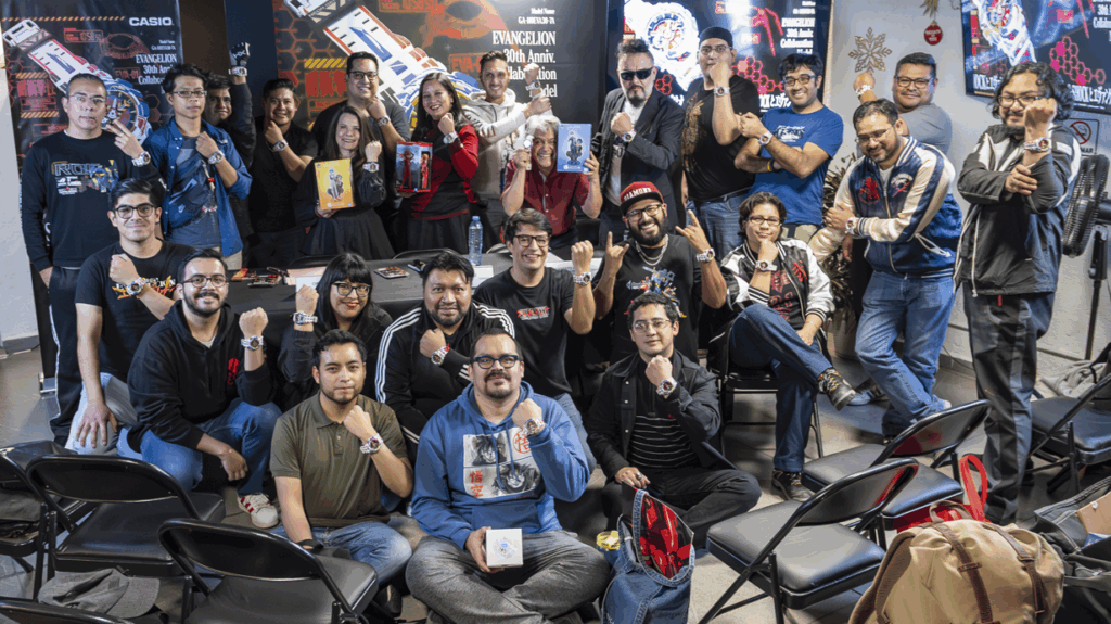 evento casio g-shock x evangelion