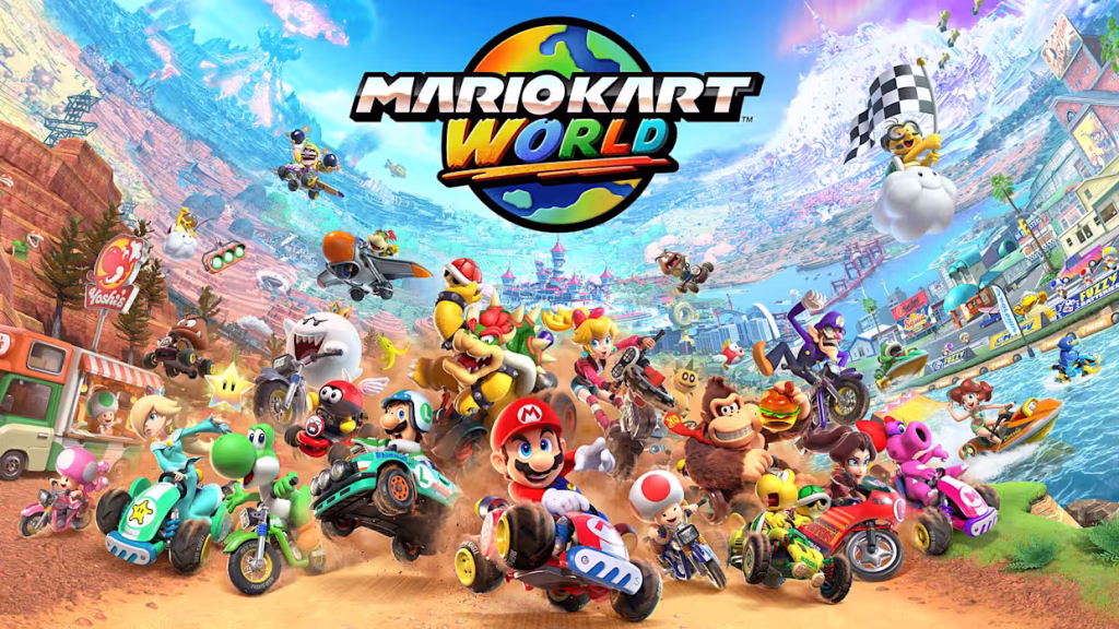 mario kart world