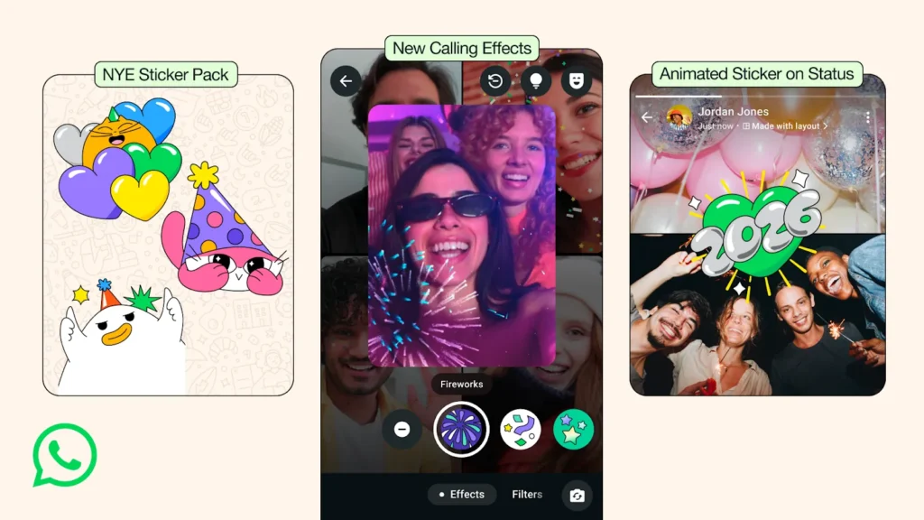 WhatsApp y el Año Nuevo: el momento en que el mundo se conecta