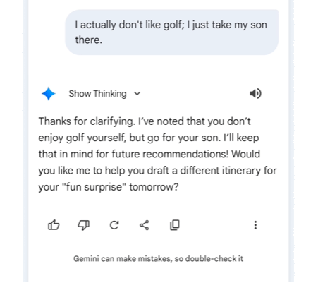 Personal Intelligence