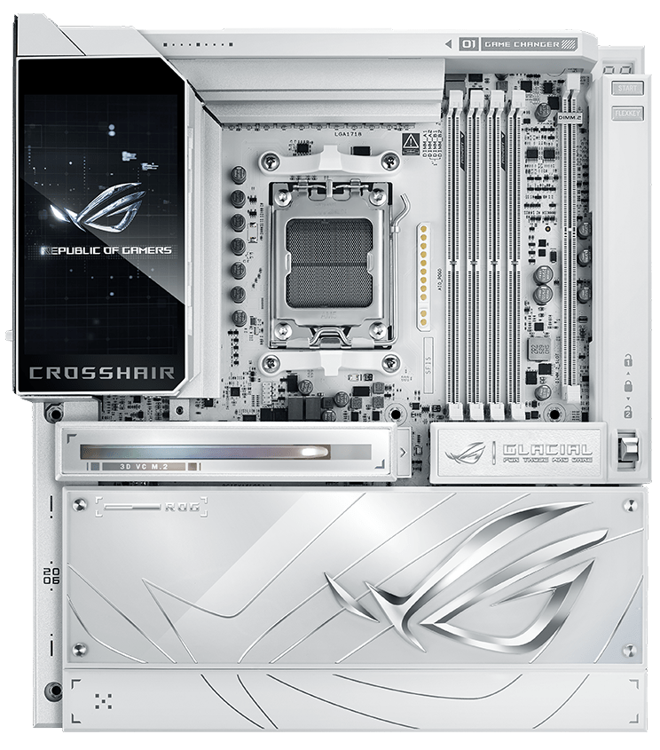 ROG Crosshair X870E Glacial 