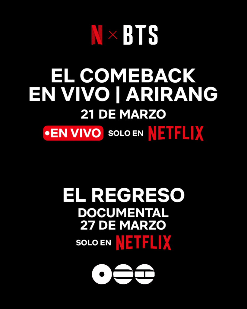 BTS en Netflix 