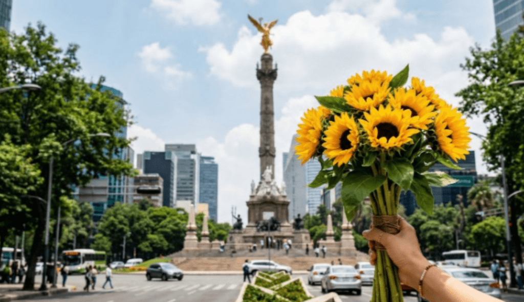 Flores amarillas que representan a cada signo
