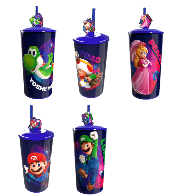 Menú VIP Super Mario Galaxy Cinépolis