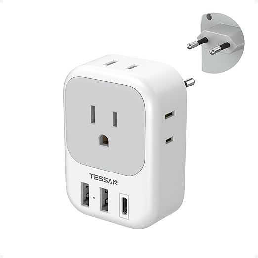 TESSAN Adaptador Europeo